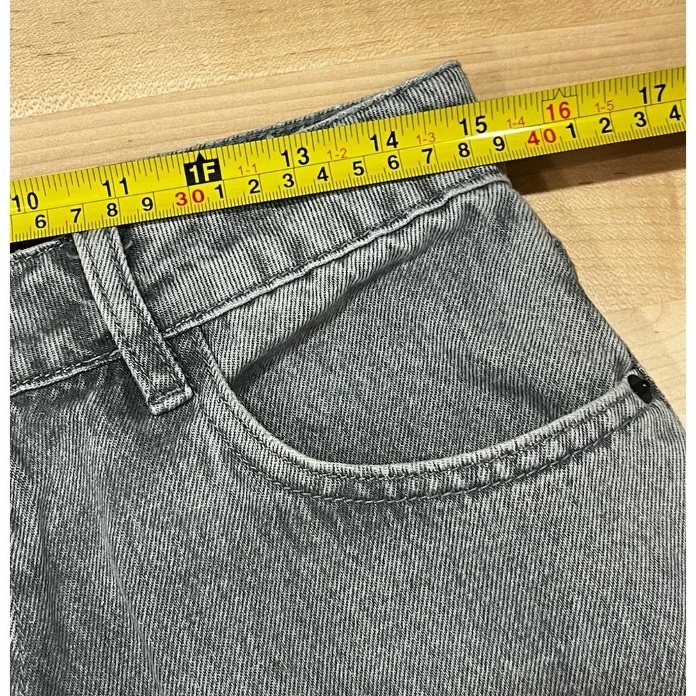 Princess Polly DNM Women''s Jeans Size 4 Wide Leg Charcoal Gray Wash